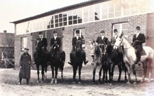 Der erste Reitlehrgang der Reit- und Fahrschule in Dannenberg 1951